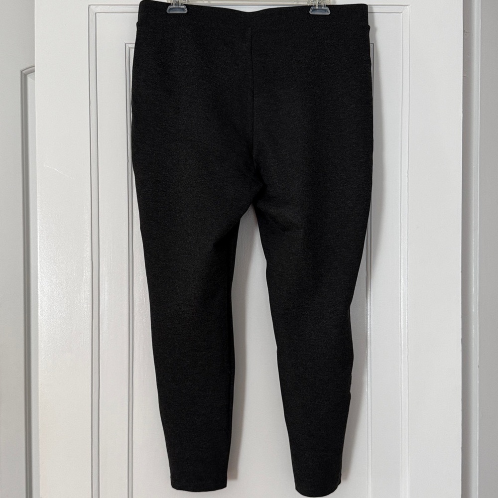 Philosophy Gray Leggings Size 1X Stretch Pull On EUC Athleisure - Picture 5 of 5